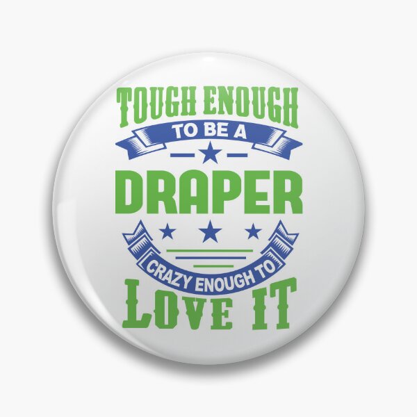 Artikelvorschau, Tough Enough Draper-Zitat entworfen und verkauft von MiamiArchivesCo.