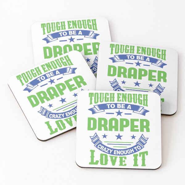 Item preview, Tough Enough Draper Quote  designed and sold by MiamiArchivesCo.