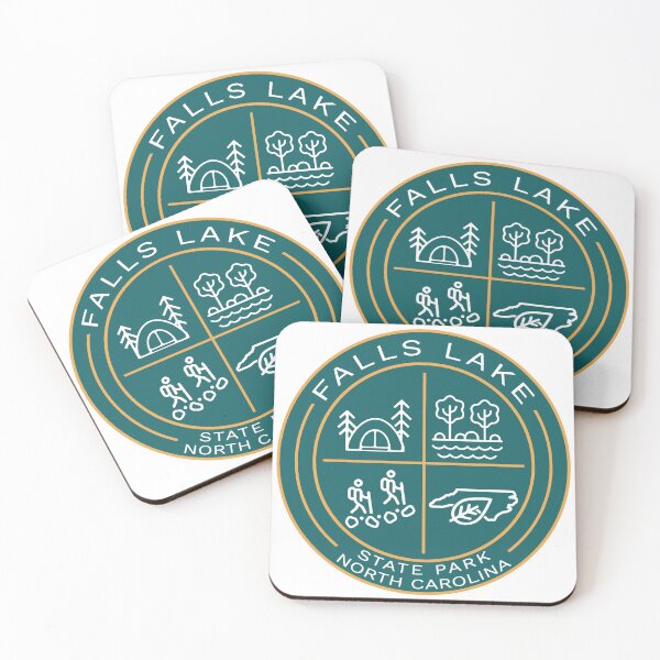 Item preview, Falls Lake State Park Heraldic Logo designed and sold by VanyaKar.