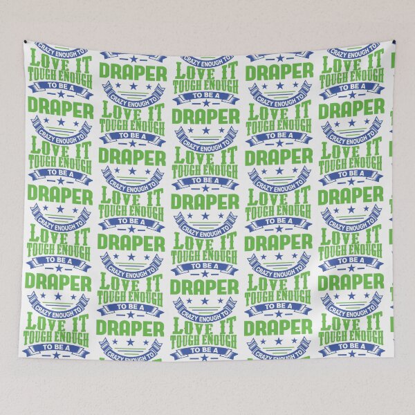 Item preview, Tough Enough Draper Quote  designed and sold by MiamiArchivesCo.