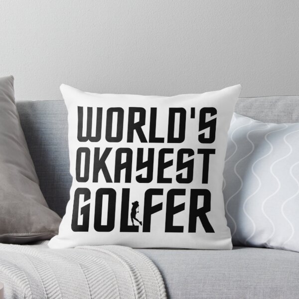 Item preview, World's Okayest Golfer | Father's Day Golf Quotes designed and sold by chetan786.
