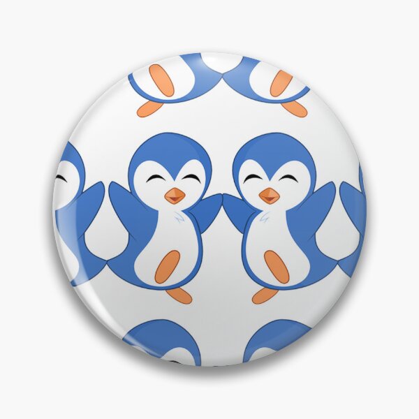 Item preview, pinguini , Cool blue penguin pattern for kids designed and sold by dineshshop1.