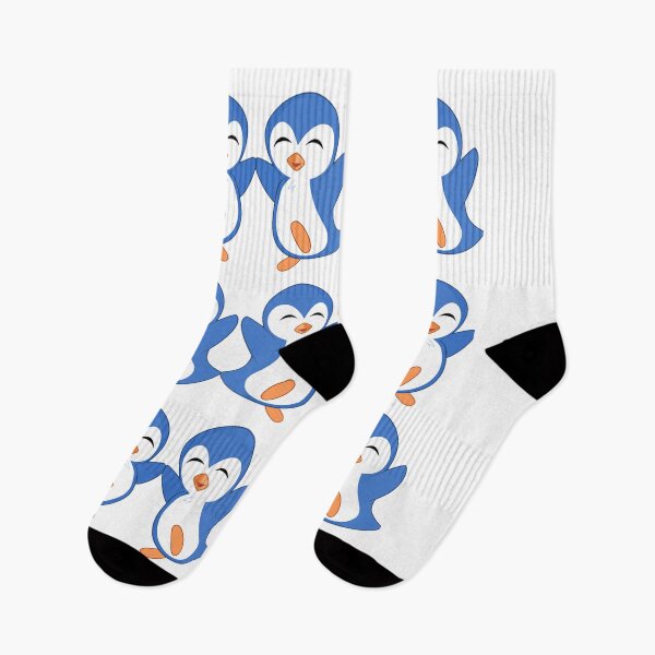 Item preview, pinguini , Cool blue penguin pattern for kids designed and sold by dineshshop1.