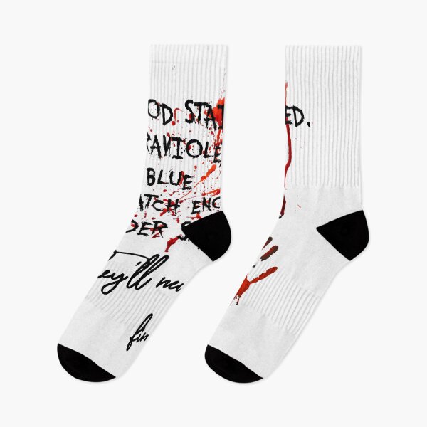 Item preview, Blood Stains Are Red Ultraviolet Lights Are Blue Funny Quote designed and sold by MalloWilli.