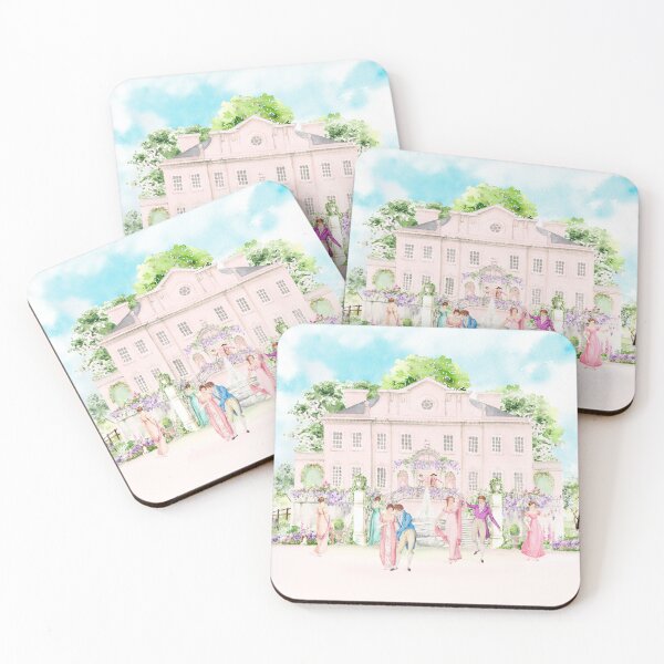 Item preview, Pink House, Jane Austen Regency Romance designed and sold by Wendy Paula Patterson.