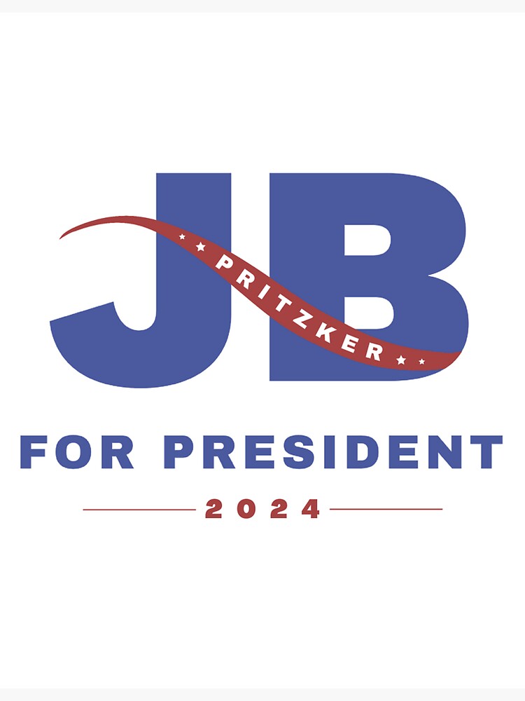 "JB Pritzker for President 2024" Sticker for Sale by PritzkerForPrez