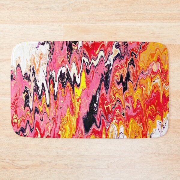 Item preview,  Abstract liquid hard vibrant colour  designed and sold by TipTopTapo.