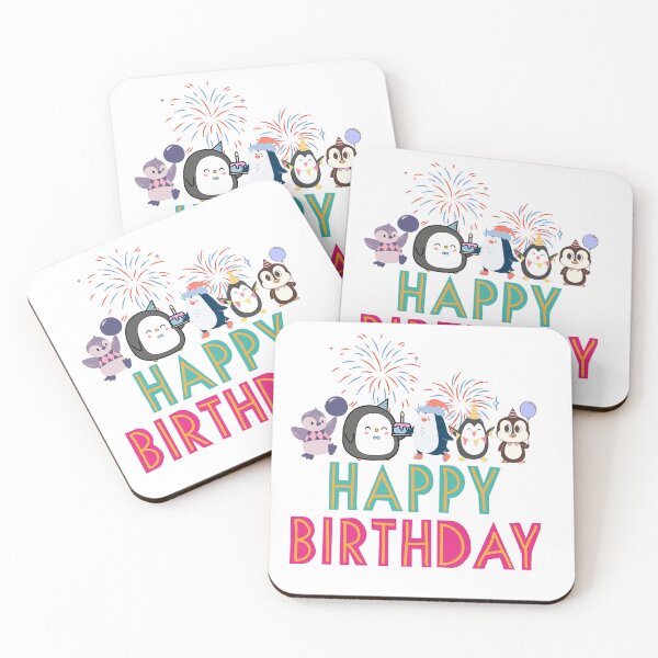 Item preview, pinguini , Happy birth day penguin baby designed and sold by dineshshop1.