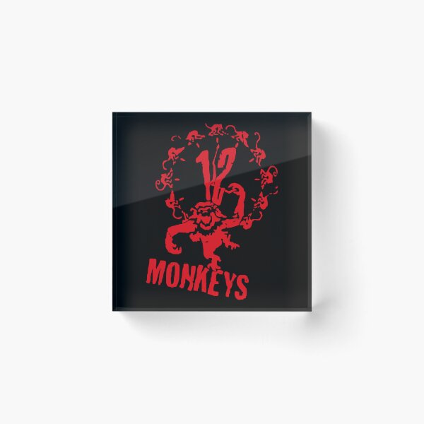 Item preview, Army of the 12 monkeys (red essential graffity)  designed and sold by AngelaTodd.