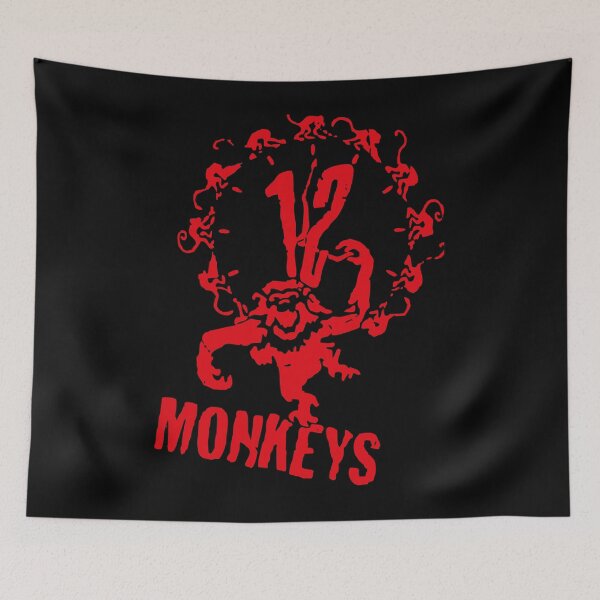 Item preview, Army of the 12 monkeys (red essential graffity)  designed and sold by AngelaTodd.