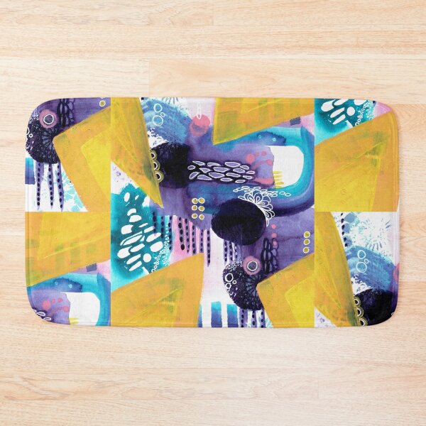 Item preview, Yellow Angle abstraction designed and sold by Deb Webb.