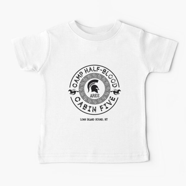 Cabin 5 Baby T Shirts Redbubble - how to join a cabin in camp half blood roblox