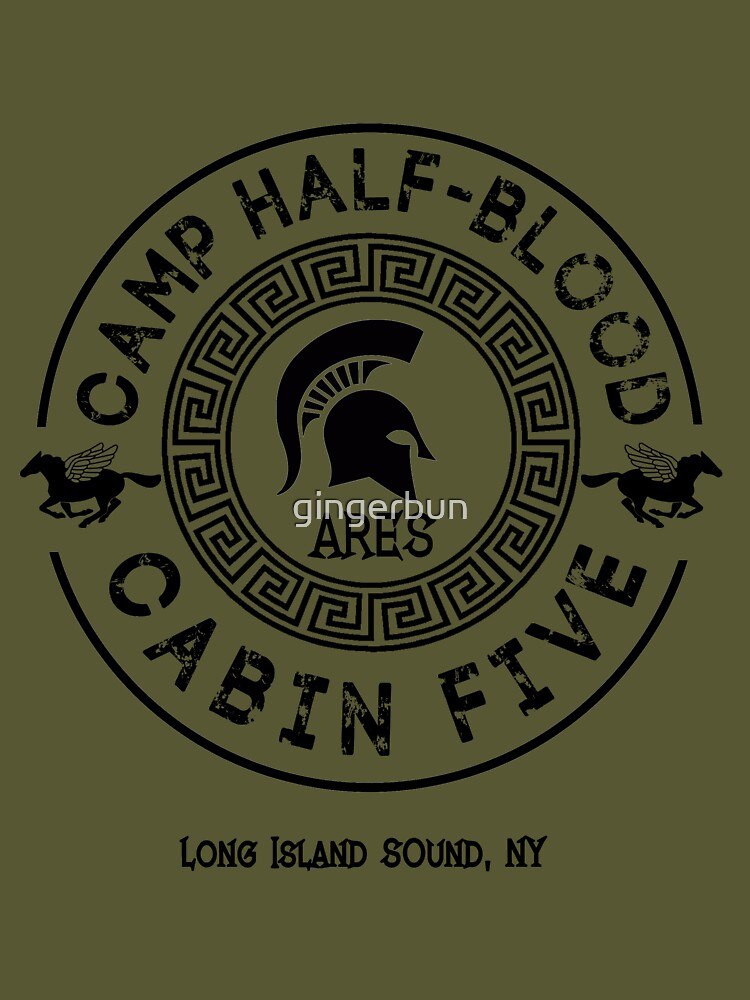 Percy Jackson - Camp Half-Blood - Cabin Five - Ares Essential T