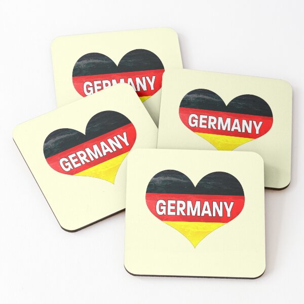 Item preview, Germany Flag Heart designed and sold by Magartes.