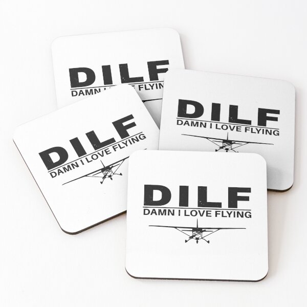 Item preview, DILF Damn I love Flying designed and sold by adxota.