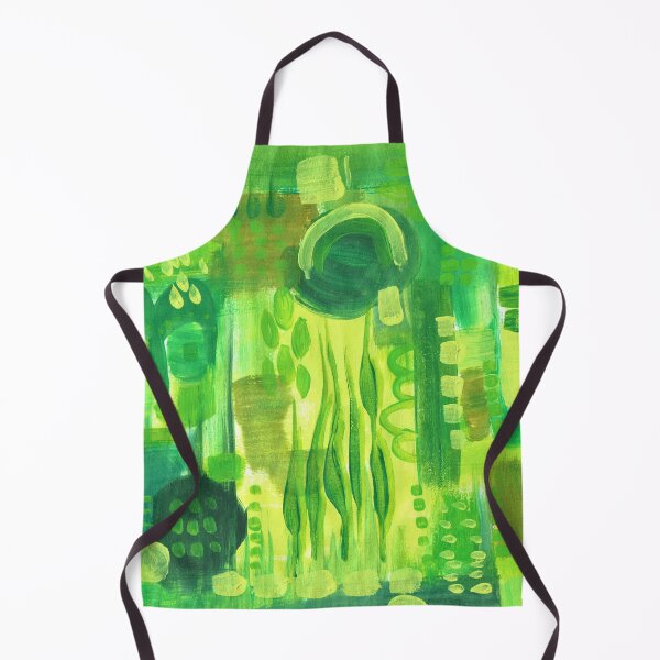 Item preview, Green Abstract Design with patterns designed and sold by Deb Webb.