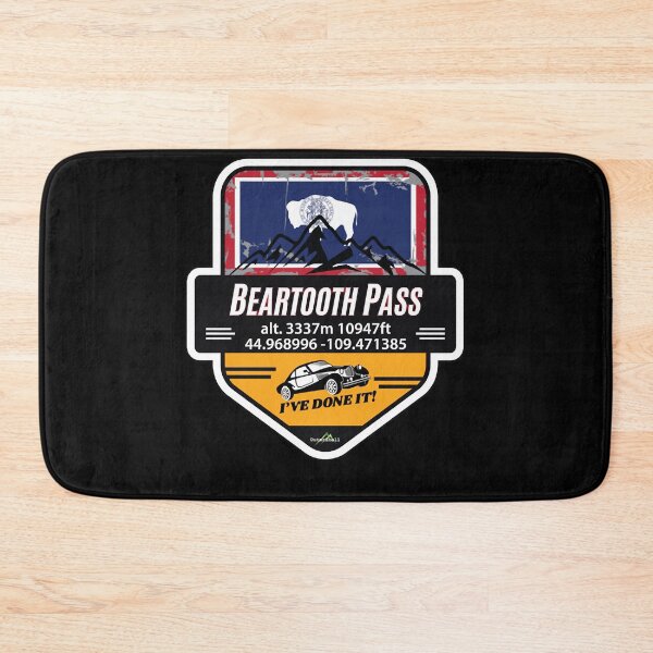 Item preview, Beartooth Pass US 212 Motorcycle Car RV Cycle vintage designed and sold by AngelaTodd.
