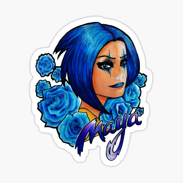 Maya from Borderlands 2 Sticker