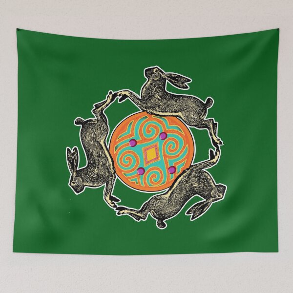 Item preview, here, hares here designed and sold by crileybell.