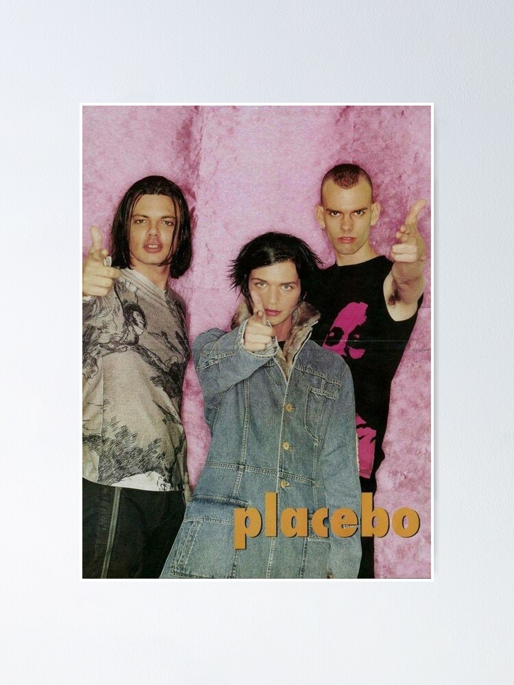 "Placebo band " Poster for Sale by collinsdrawings | Redbubble