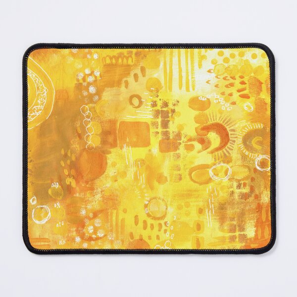 Item preview, Yellow Abstract design with shapes designed and sold by Deb Webb.
