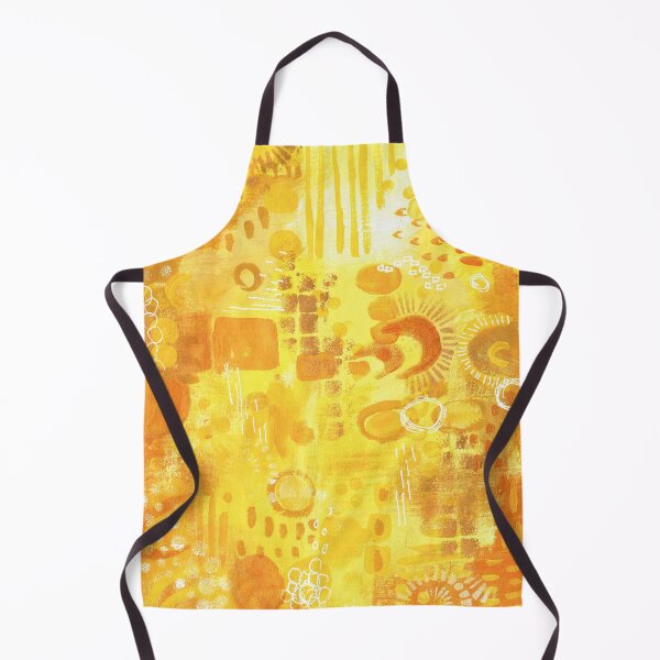 Item preview, Yellow Abstract design with shapes designed and sold by Deb Webb.