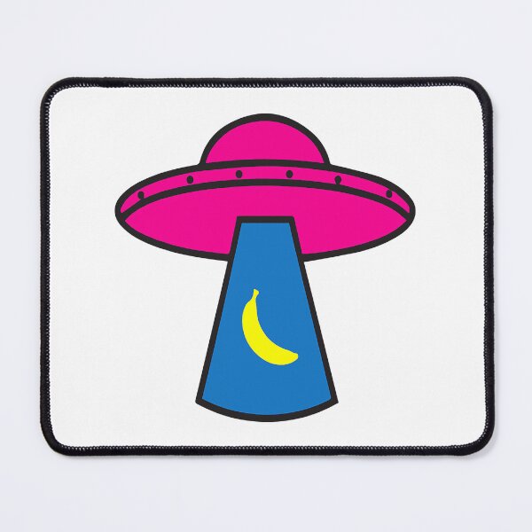 Item preview, UFO Abduction Banana Flying Funny designed and sold by adxota.