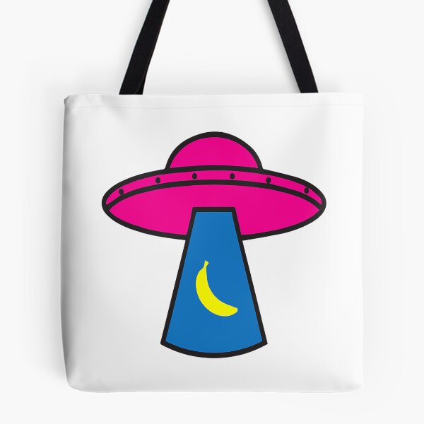 Item preview, UFO Abduction Banana Flying Funny designed and sold by adxota.