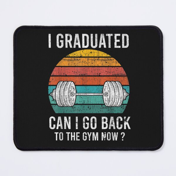 Item preview, I Graduated Can I Go Back To Gym Now Funny Graduation 2022 T-Shirt  designed and sold by Knight-Saverin.