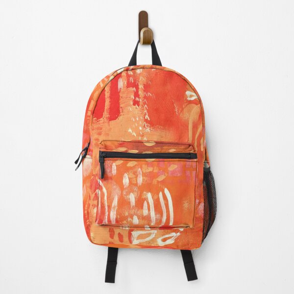Item preview, Orange Abstract with marks designed and sold by Deb Webb.