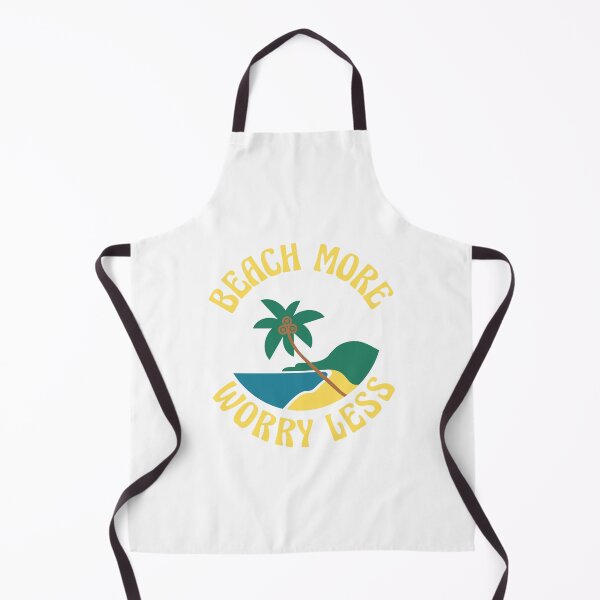 Item preview, Beach More Worry Less. Fun Summer, Beach, Sand, Surf Quote. designed and sold by That Cheeky Tee.