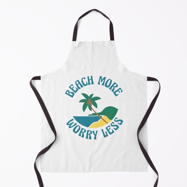 Item preview, Beach More Worry Less. Fun Summer, Beach, Sand, Surf Quote. designed and sold by That Cheeky Tee.