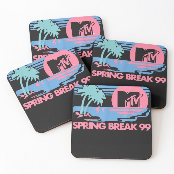 Item preview, Mtv pastel colors beach spring break logo designed and sold by tawanaelik4k.