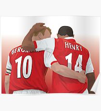 Thierry Henry & Dennis Bergkamp Poster