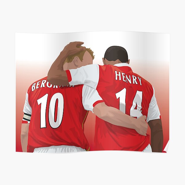 Poster Print of Thierry Henry (Arsenal). Chelsea 1: 0 Arsenal