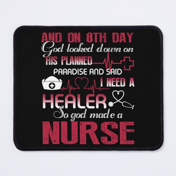 Item preview, I Need A Healer So God Made A Nurse designed and sold by UnknownArtistt.