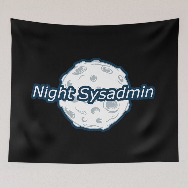 Item preview, night sysadmin designed and sold by yourgeekside.