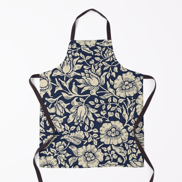 Item preview, Modern Exhibition William Morris  Blue Floral Pattern  designed and sold by Tamas Das.