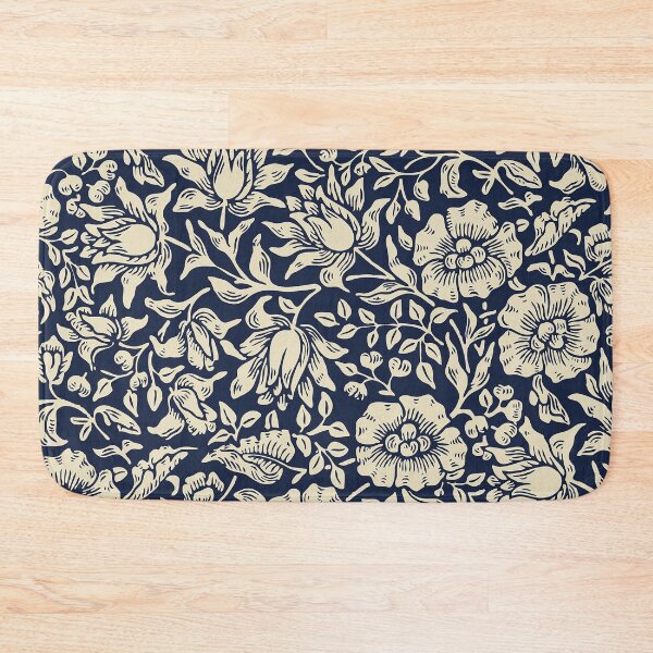Item preview, Modern Exhibition William Morris  Blue Floral Pattern  designed and sold by Tamas Das.
