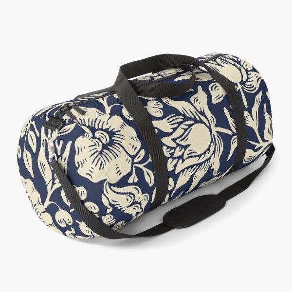 Item preview, Modern Exhibition William Morris  Blue Floral Pattern  designed and sold by Tamas Das.
