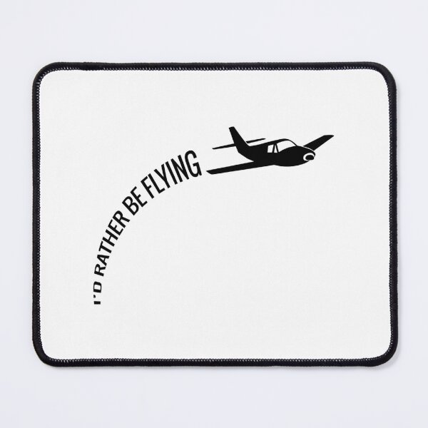 Item preview, I'd Rather Be Flying Airplane Pilot designed and sold by adxota.