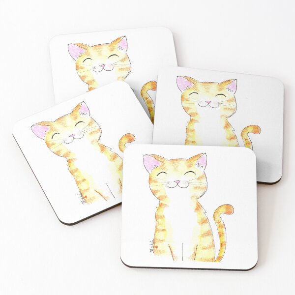 Item preview, Smiling Kitty designed and sold by Mahli's  Artful Whimsy.