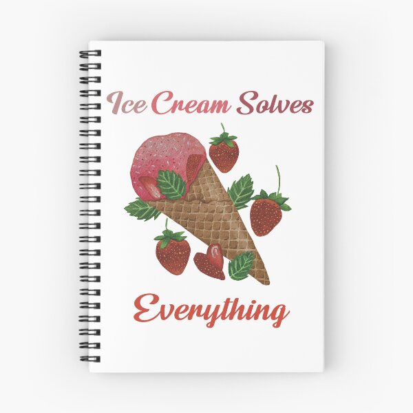 Item preview, Ice Cream Solves Everything designed and sold by Jackies-art.
