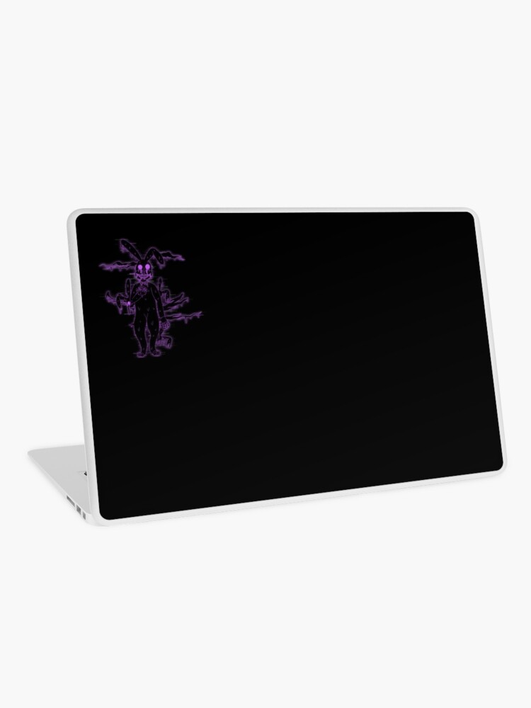 Glitchtrap fnaf vr princess quest black background  Sticker for