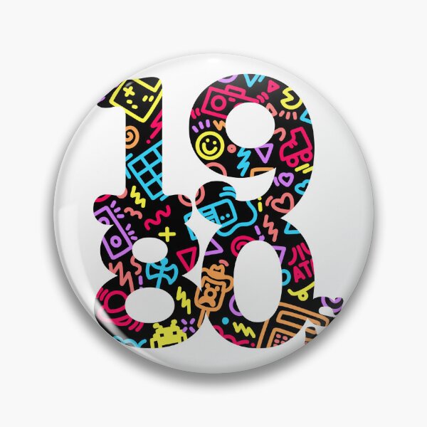 Item preview, Iconos tipográficos de los 80 designed and sold by 80sKidd.