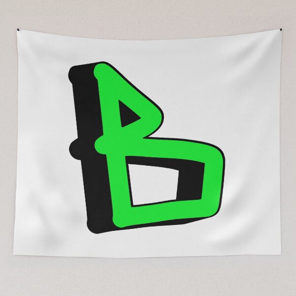Item preview, Letter B Graffiti  designed and sold by Marvelpic.