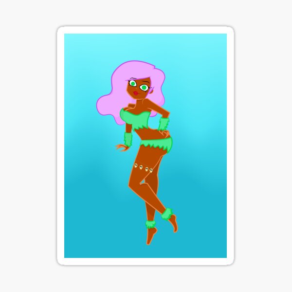 Tribal Girl Pegatina