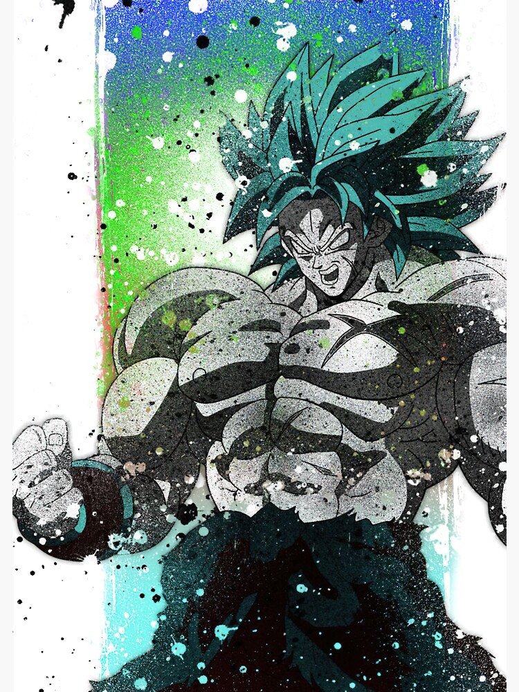 Sticker Mural Dragon Ball Broly - Sangoku Univers