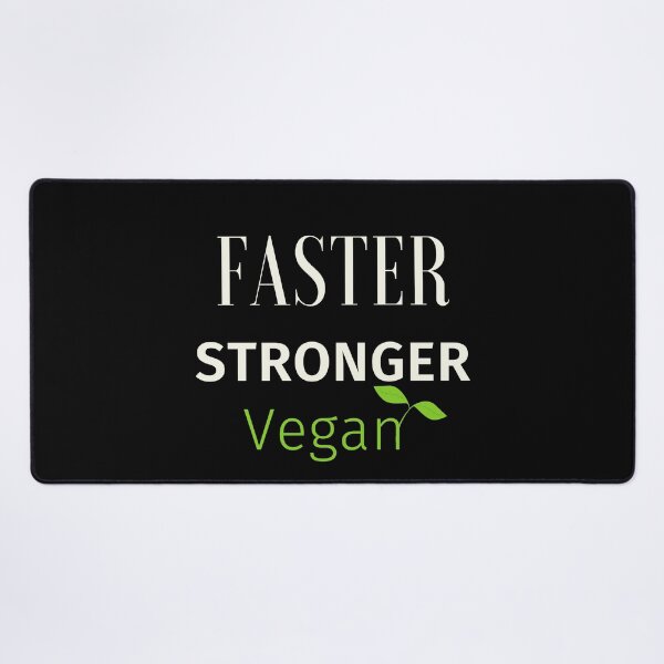 Item preview, Faster Stronger Vegan designed and sold by risingrocket.