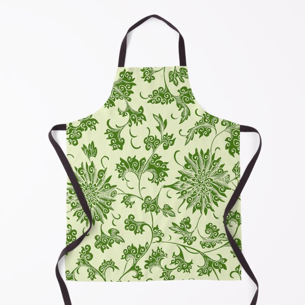 Item preview, Modern Exhibition William Morris Green Floral Pattern  designed and sold by Tamas Das.